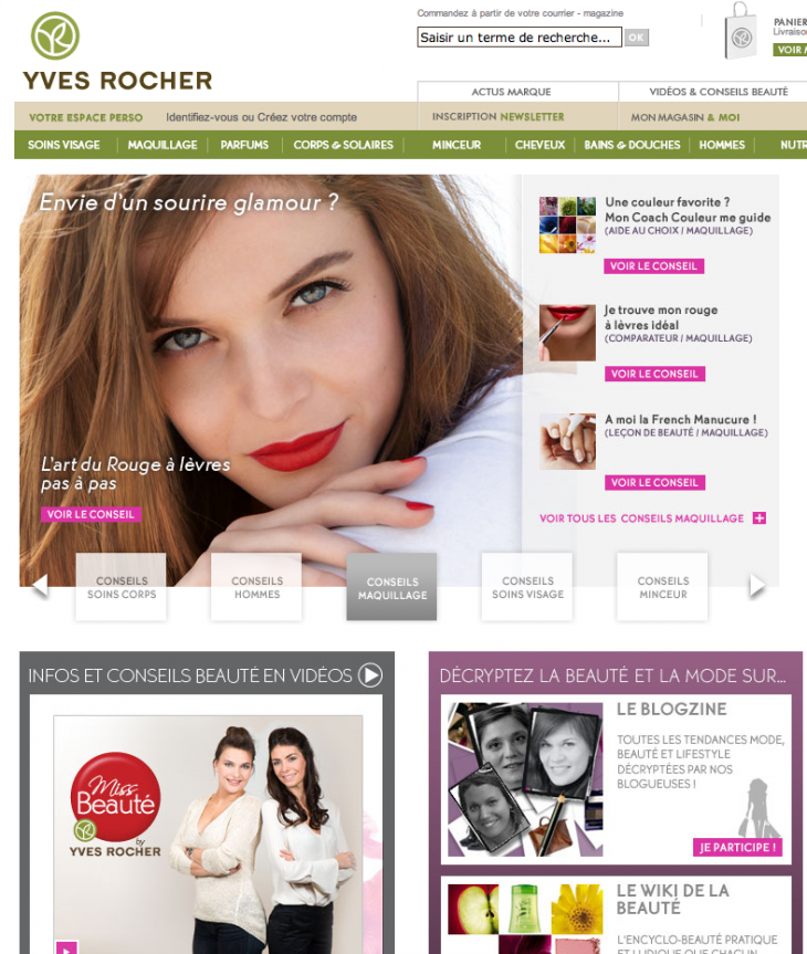 Conseils Yves Rocher France