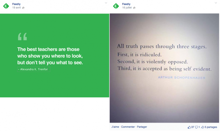 Feedly citations