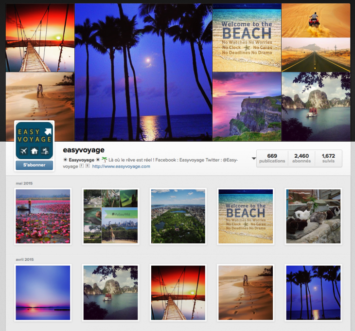 Easyvoyage 1 - Formation reseaux sociaux